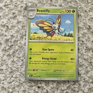 POKEMON TCG Card Beautifly Ascended Heroes 013/217